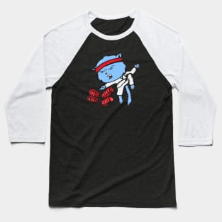 Karate Cat Baseball T-Shirt